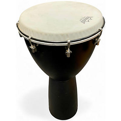 Used Remo 10in Advent Djembe Black Drum