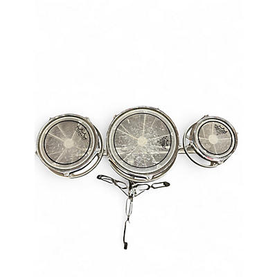 Used Remo 10in Rototom Chrome Silver Roto Toms