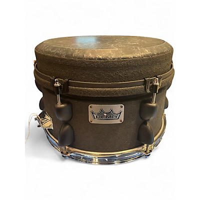 Used Remo 12in MONDO SNARE Black Earth Drum