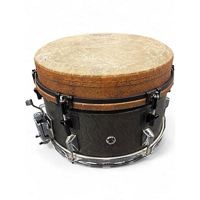 Used Remo 12in Mondo Snare Black Earth Drum
