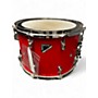 Used Remo 14X10 Bravo Marching Snare Red Drum Red 217