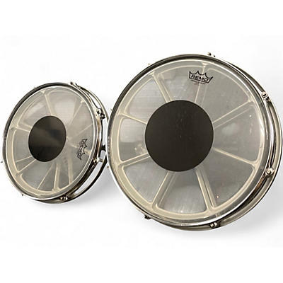 Used Remo 14X2.5 Rototoms Chrome Roto Toms