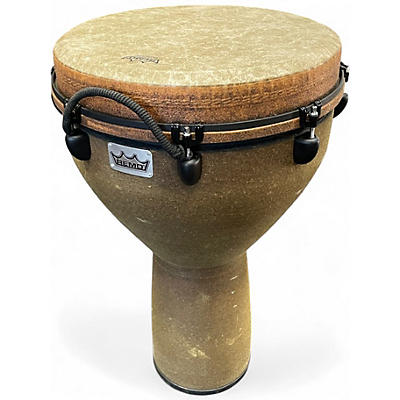 Used Remo 14in Mondo Djembe  Natural Drum