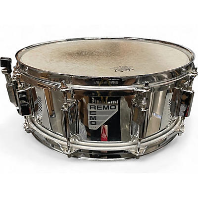 Used Remo 14in Quadra Chrome Silver Drum