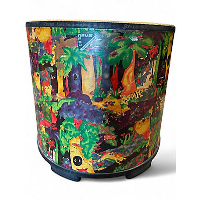 Used Remo 22X18 Kids Percussion Jungle Drum