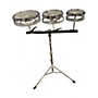 Used Remo 3 Piece Rototom Chrome Roto Toms Chrome 64