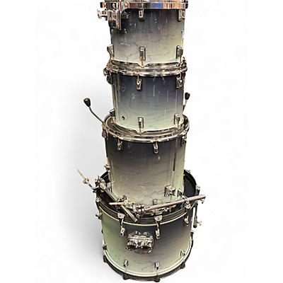 Used Remo 4 Piece ACOUSTICON R Ocean Fade Drum Kit