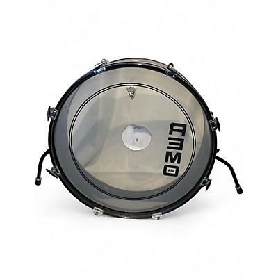 Used Remo 4 Piece Remo Legero Drum Set Black Drum Kit