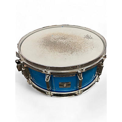 Used Remo 5.5X14 ACOUSTICON SNARE Blue Drum