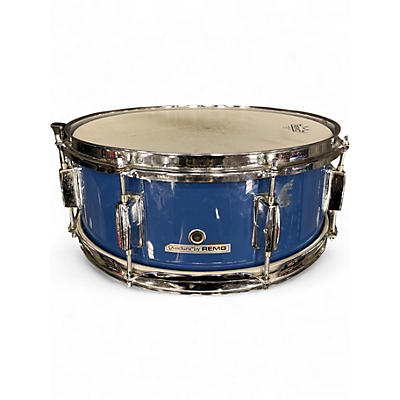 Used Remo 6.5in QUADURA Blue Drum