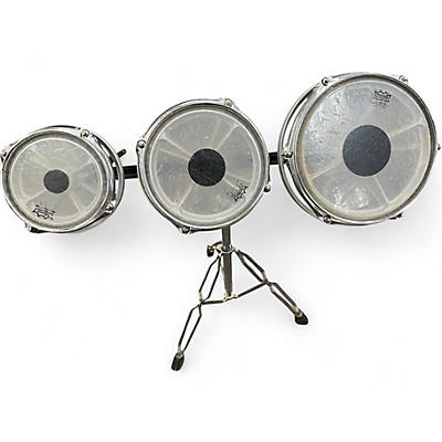 Used Remo 6.5in Rototom Silver Roto Toms