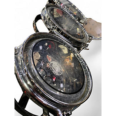 Used Remo 6X10 6X10 ROTOTOM Black Roto Toms