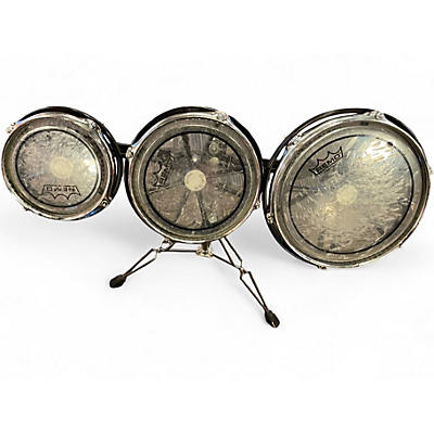 Used Remo 6X10 Rototom Black Roto Toms