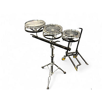 Used Remo 6in Rototoms metal Roto Toms