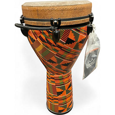 Used Remo Designer Series Key-Tuned Djembe Kintekloth 12 x24" Djembe