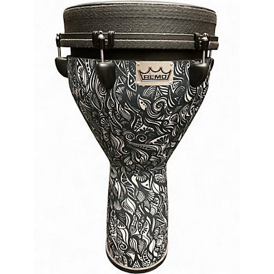 Used Remo Festival Djembe Hand Drum