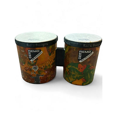 Used Remo Kids Percussion Bongos
