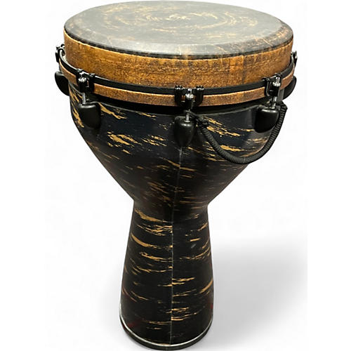 Remo Used Remo Large mondo djembe Anaconda Burst Drum Anaconda Burst 81