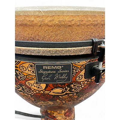 Used Remo Leon Mobley Signature Mondo Djembe Djembe