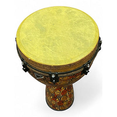 Used Remo Mondo Designer Series Key-Tuned Djembe Multi-Mask 25 x 14 in Djembe