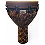 Used Remo Mondo Designer Series Key-Tuned Djembe Multi-Mask 28x18 in Djembe