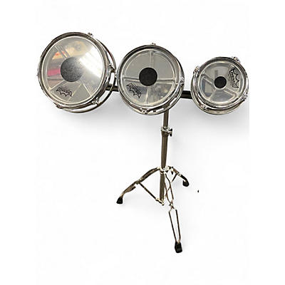 Used Remo Multiple Rototom Chrome Roto Toms