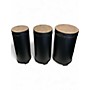 Used Remo Remo Versa Tubano Drum Nested Pack Black Matte Hand Drum