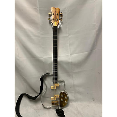 Renaissance Used Renaissance SPB Acryllic Clear Electric Bass Guitar