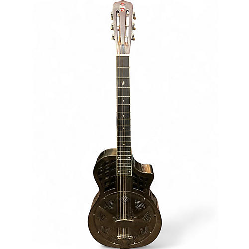 Used Republic HIGHWAY 61 ANTIQUE STEEL Acoustic Guitar ANTIQUE STEEL