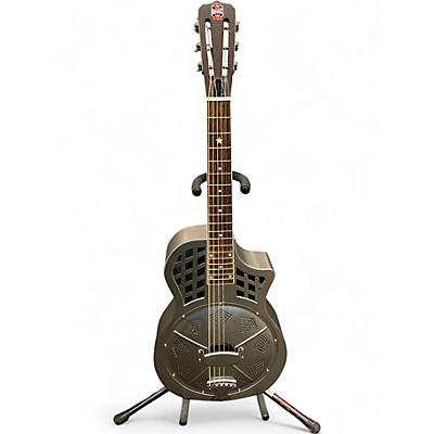 Used Republic Highway 61 Nickel Resonator Guitar