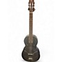 Used Republic Parlor antique Nickel-Plated Resonator Guitar Nickel-Plated