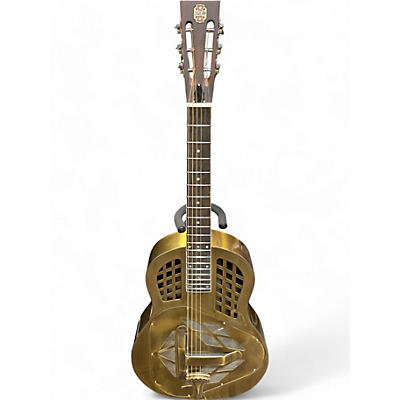 Used Republic Resonator Copper Acoustic Guitar