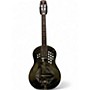 Used Republic TRI CONE GREEN NICKEL Resonator Guitar GREEN NICKEL
