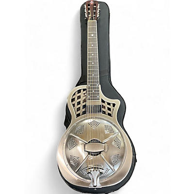 Republic Used Republic Tricone Resonator Polished Nickel Acoustic Electric Guitar