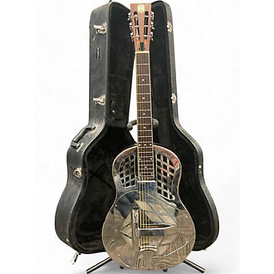 Republic Used Republic Tricone Resonator Silver Resonator Guitar