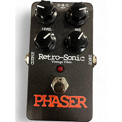 Used Retro-Sonic PHASER Effect Pedal