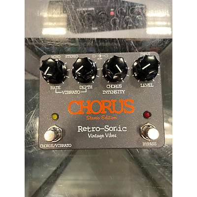 Used Retro-Sonic chorus Stereo Edition Effect Pedal