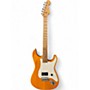Used Reuter Guitars Alder Strat Trans Amber Solid Body Electric Guitar Trans Amber