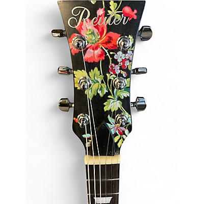 Used Reuter Guitars SG Transparent Oxblood Solid Body Electric Guitar