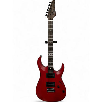 Used Reuter Guitars Super Strat Satin Cherry Solid Body Electric Guitar