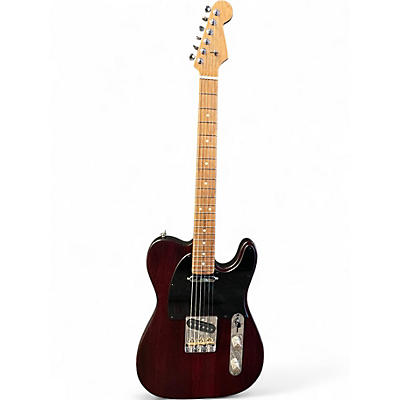 Used Reuter Guitars Tele Wine Red Solid Body Electric Guitar