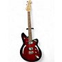 Used Reverend AIRSONIC W DARK RED BURST Solid Body Electric Guitar DARK RED BURST
