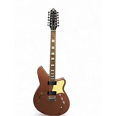 Used Reverend AIRWAVE 12 MULBERRY MIST Hollow Body Electric Guitar