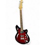 Used Reverend Airsonic RA Metallic Red  Hollow Body Electric Guitar Metallic Red
