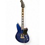 Used Reverend BAYONET CUSTOM BLUE SPARKLE Solid Body Electric Guitar BLUE SPARKLE