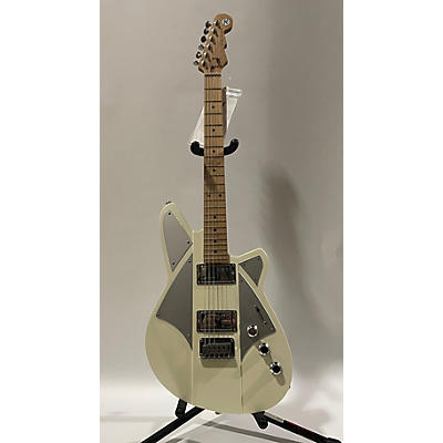 Reverend Used Reverend Bc-1 Satin Pearl White Solid Body Electric Guitar