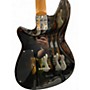 Used Reverend Billy Corgan Signature Z-One Black Solid Body Electric Guitar Black