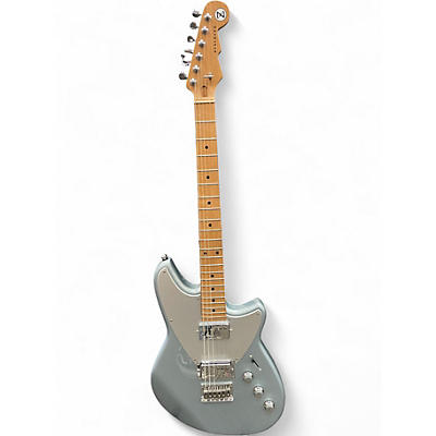 Used Reverend Billy Corgan Z-One Signature Silver Freeze Solid Body Electric Guitar