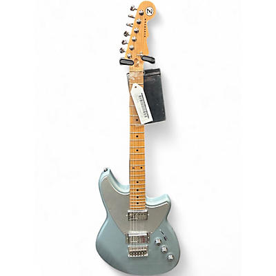Used Reverend Billy Corgan Z-One Silver Freeze Solid Body Electric Guitar