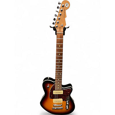 Used Reverend CHARGER 290 3 Tone Sunburst Solid Body Electric Guitar